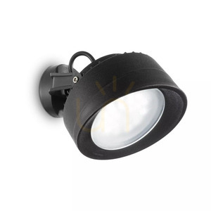 Outdoor Wall Lamp Ideallux Litio AP1 Nero Black GX53 145341 small 1