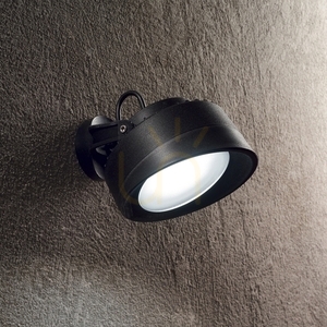 Outdoor Wall Lamp Ideallux Litio AP1 Nero Black GX53 145341 small 4