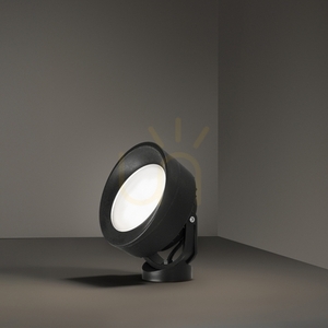 Spotlight Ideallux Litio PR1 Black Outdoor GX53 145358 small 6