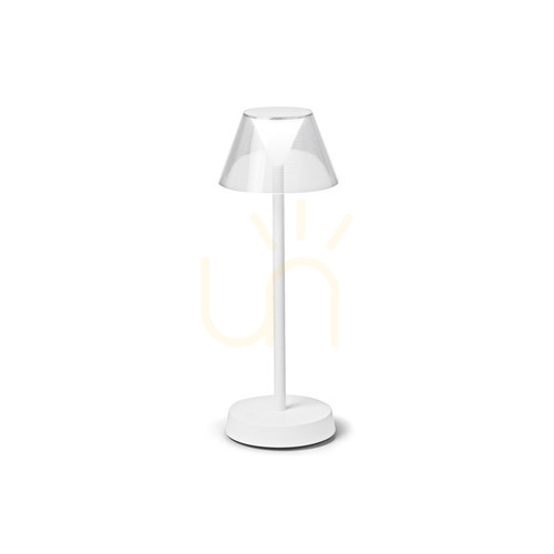 Check Table Lamp Ideallux Lolita TL Bianco White LED Dimmable Outdoor 34.5 cm 286723