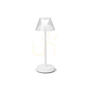 Table Lamp Ideallux Lolita TL Bianco White LED Dimmable Outdoor 34.5 cm 286723 small 0