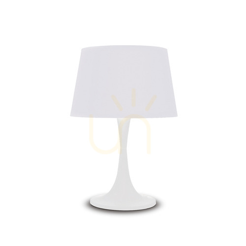Check Table Lamp Ideallux London TL1 Big Bianco White 110448