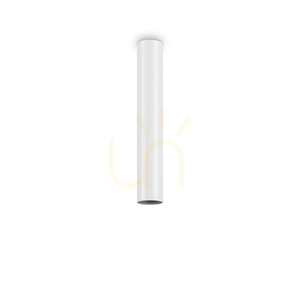 Plafon Ideallux LOOK PL1 H40 BIANCO biały chrom GU10 233215 small 2