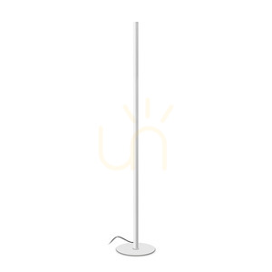 Standing Lamp Ideallux Look PT1 White LED 24W 3000K 180 cm 304922 small 2