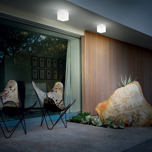 Check External Ceiling Light Ideallux Luna PL1 D11 White G9 213200