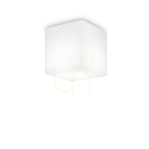 External Ceiling Light Ideallux Luna PL1 D11 White G9 213200 small 0