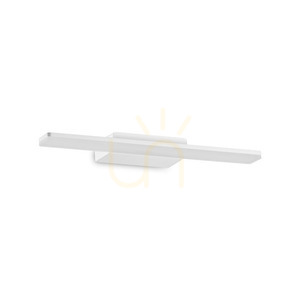 Outdoor Wall Lamp Ideallux MAKE-UP AP D45 White LED 12W 287652 small 0