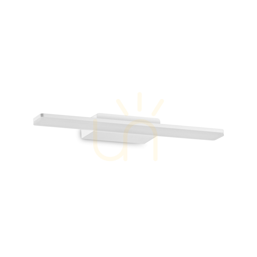 Outdoor Wall Lamp Ideallux MAKE-UP AP D45 White LED 12W 287652