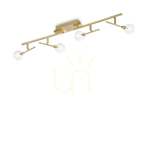 Check Plafon sufitowy Ideal Lux Maracas PL4 brass 70 cm 200354