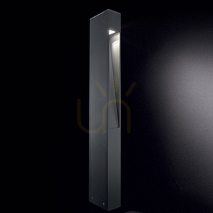 Outdoor Standing Light Ideallux Mercurio PT1 Anthracite 60 cm 114347 small 2