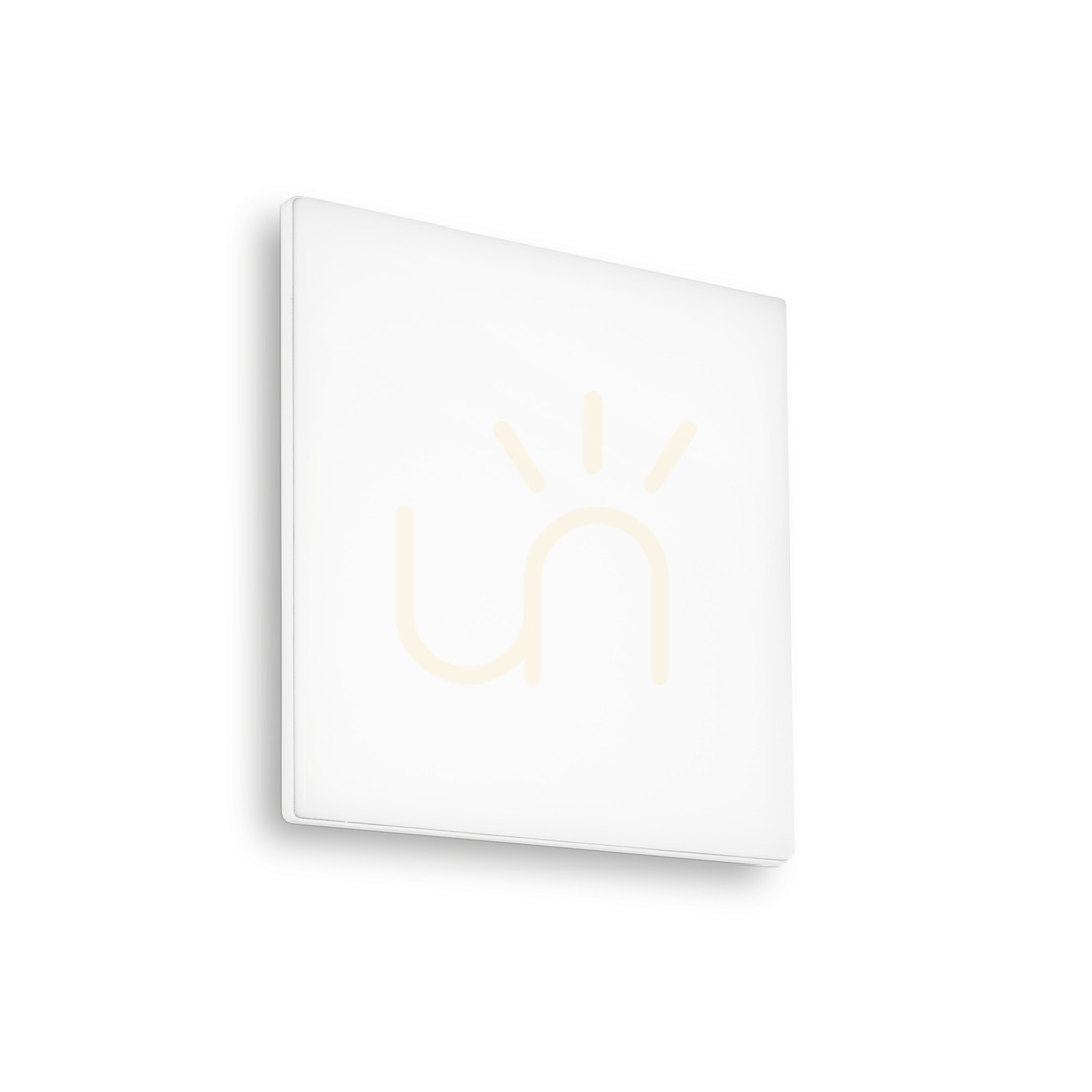 External Ceiling Light Ideallux MIB White 30cm 18W LED 3000K 269122