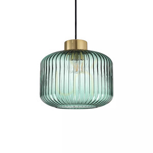 Pendant Light Ideal Lux Mint SP1 Verde Green Glass 24 cm 237428 small 1