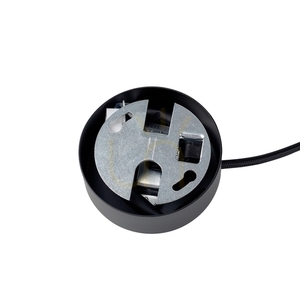 Pendant Light Ideallux Moby SP1 Nero Black Metal 35 cm 093659 small 6