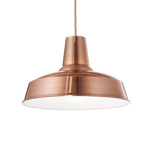 Pendant Light Ideallux Moby SP1 Copper Metal 35 cm 093697 small 0