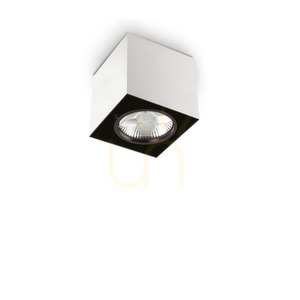 Plafon Ideallux Mood PL1 D09 Square Bianco biały GU10 140902 small 2