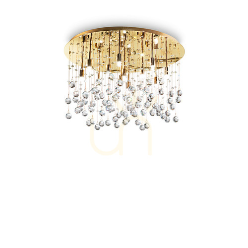 Check Plafon Ideallux Moonlight PL12 Oro złoty 60 cm 082783