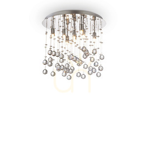 Plafon Ideallux Moonlight PL8 Oro złoty 8xG9 40 cm 080932 small 0