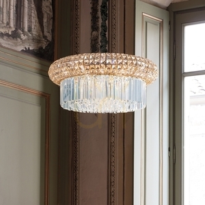 Pendant Light Ideal Lux Nabucco SP12 Gold 60 cm 12xE14 237794 small 3