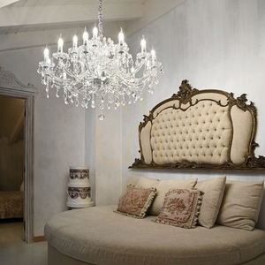 Pendant Light Ideallux Napoleon SP8 Chrome Crystal 67 cm 167244 small 3