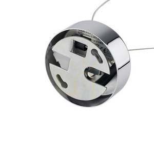 Pendant Light Ideallux Nemo SP1 D40 Fume Glass Chrome 094229 small 7