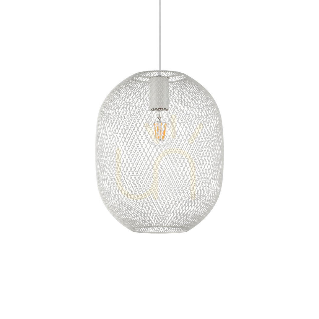 Pendelleuchte Ideallux NET SP1 D24 BIANCO weiß E27 317274