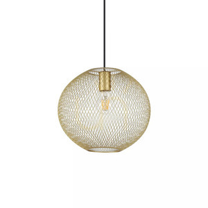 Pendant Light Ideal Lux Net SP1 D29 Gold 313771 small 1