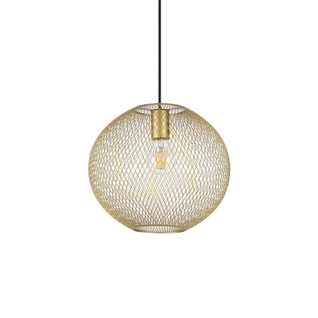 Pendelleuchte Ideallux NET SP1 D29 Gold E27 313771