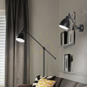 Standing Lamp Ideallux Newton PT1 Black Metal 90 cm 003528 small 1