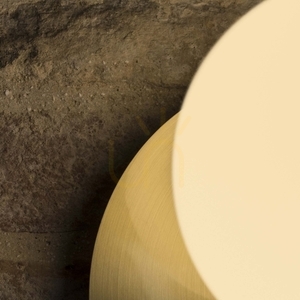 Wall Light Ideallux Ninfea AP1 Brass Glass GX53 20 cm 293646 small 4