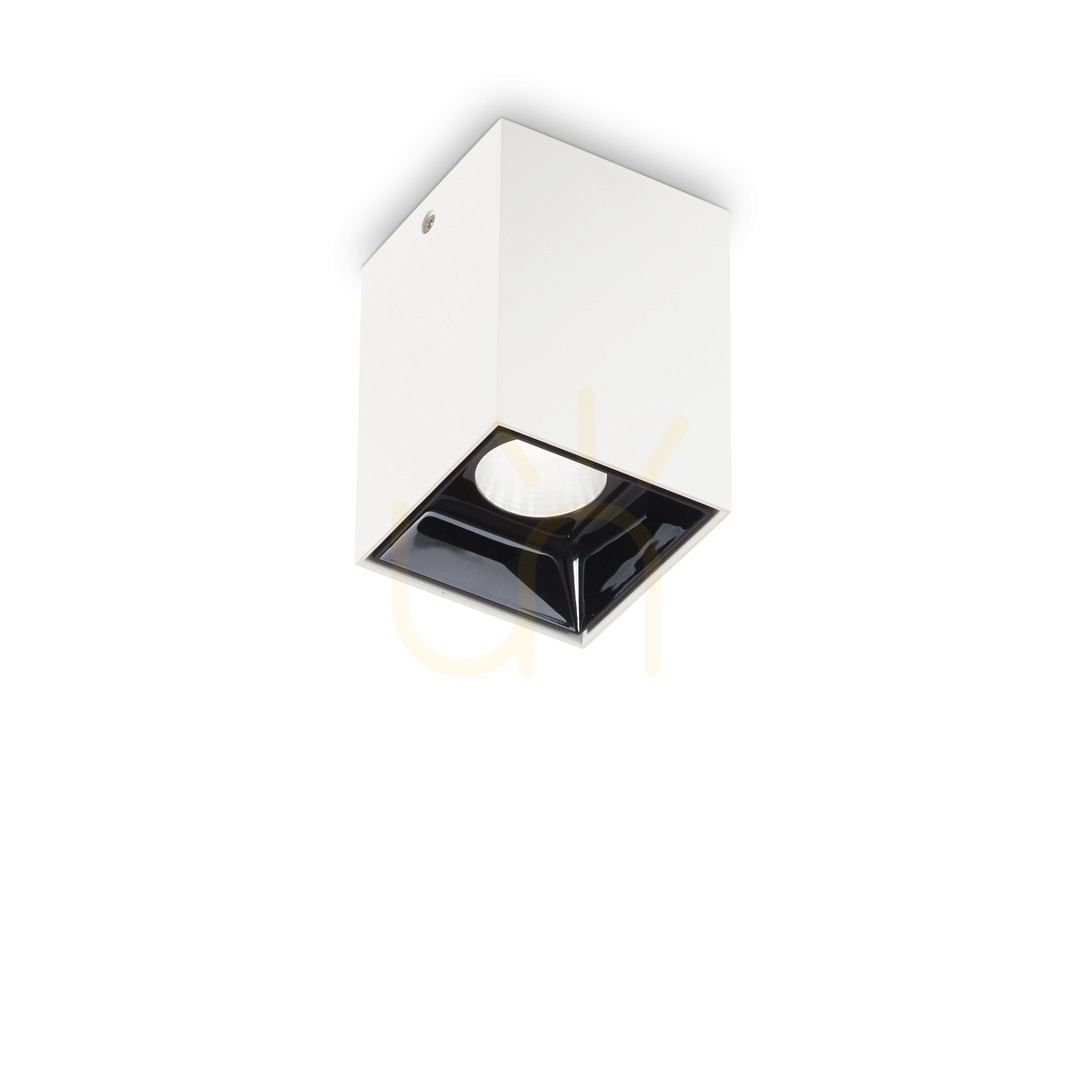 Plafon Ideallux NITRO 206035 biały LED 10W 3000K 5,5 cm