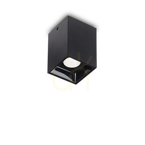 Plafon Ideallux NITRO 206042 czarny LED 10W 3000K 5,5 cm small 0