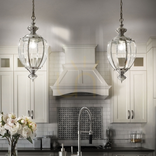 Check Pendant Light Ideallux Norma SP1 Brunito Champagne Glass Brass 25 cm 005911