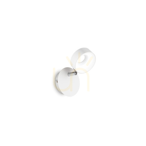 Check Wall Light Ideallux OBY AP1 White LED 6W 196688