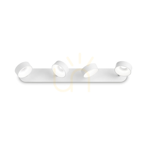 Check Plafon sufitowy Ideal Lux Oby PL4 LED 24W biały 55 cm 196718
