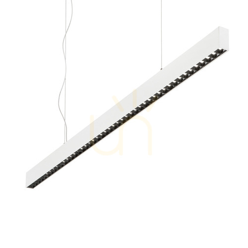 Check Pendant Light Ideallux OFFICE 30W 4000K White 112.8 cm 271217