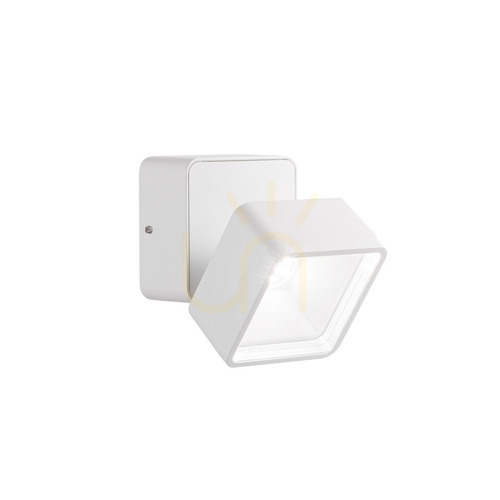 Check Outdoor Wall Lamp Ideallux OMEGA SQUARE AP White 7W 4000K 285528