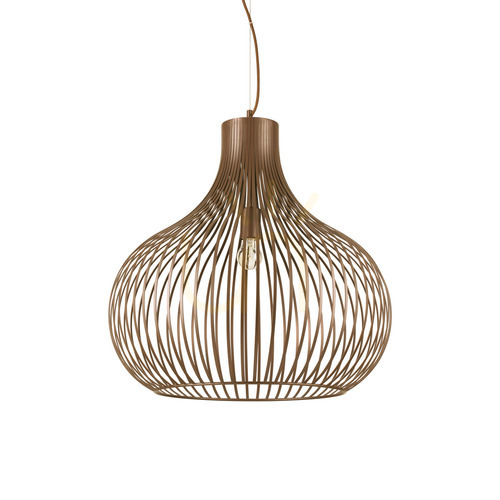 Check Pendant Light Ideallux Onion SP1 Bronze Metal 59.5 cm 205311