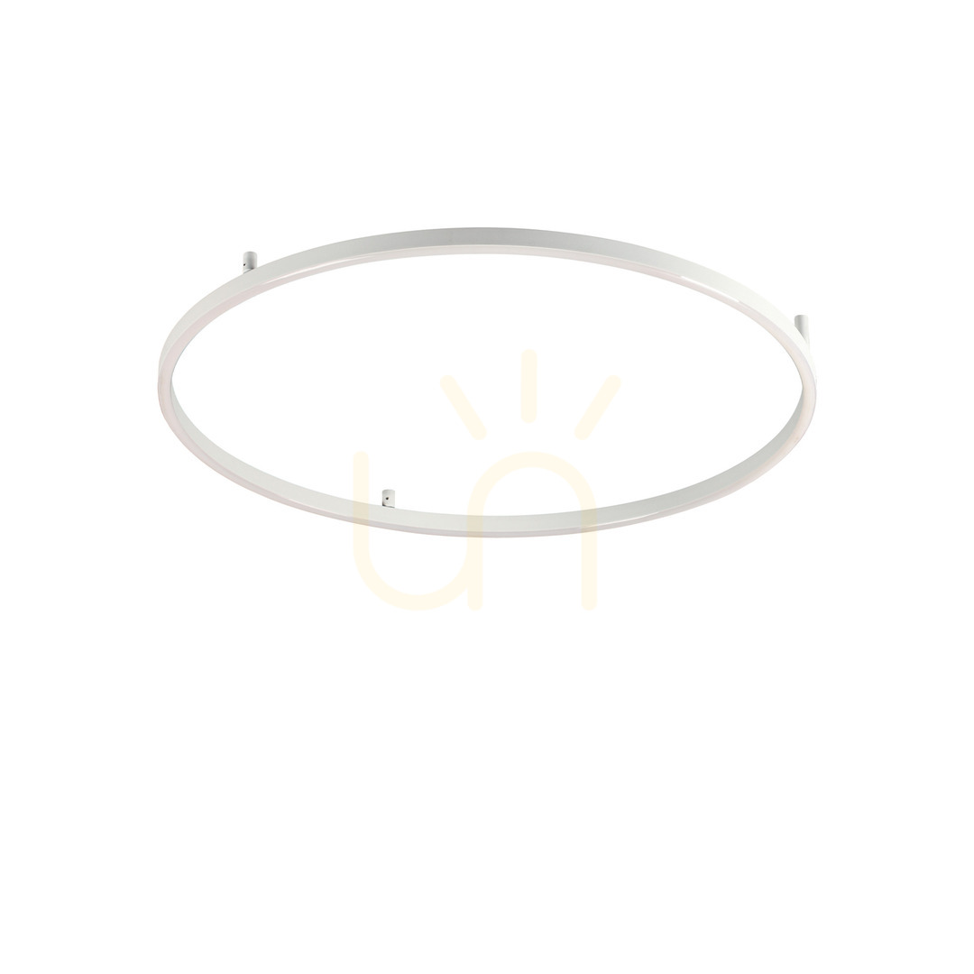 Plafon Ideallux Oracle Slim D070 biały LED 3000K 70 cm 265995