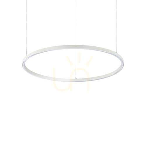 Check Pendant Light Ideallux Oracle Slim D070 Round White 4000K 269863