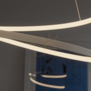 Pendant Light Ideallux OZ SP D80 Brass 80 cm LED 3000K 269467 small 7