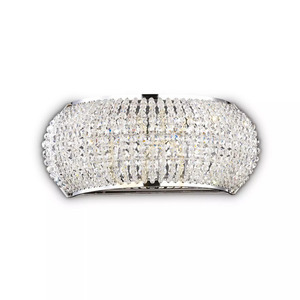 Wall Light Ideallux Pasha AP3 Chrome Crystal 082264 small 1