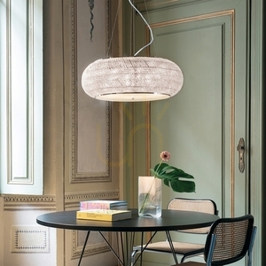 Pendant Light Ideallux Pasha SP10 Chrome Crystal 10-Light 55 cm 082196 small 4