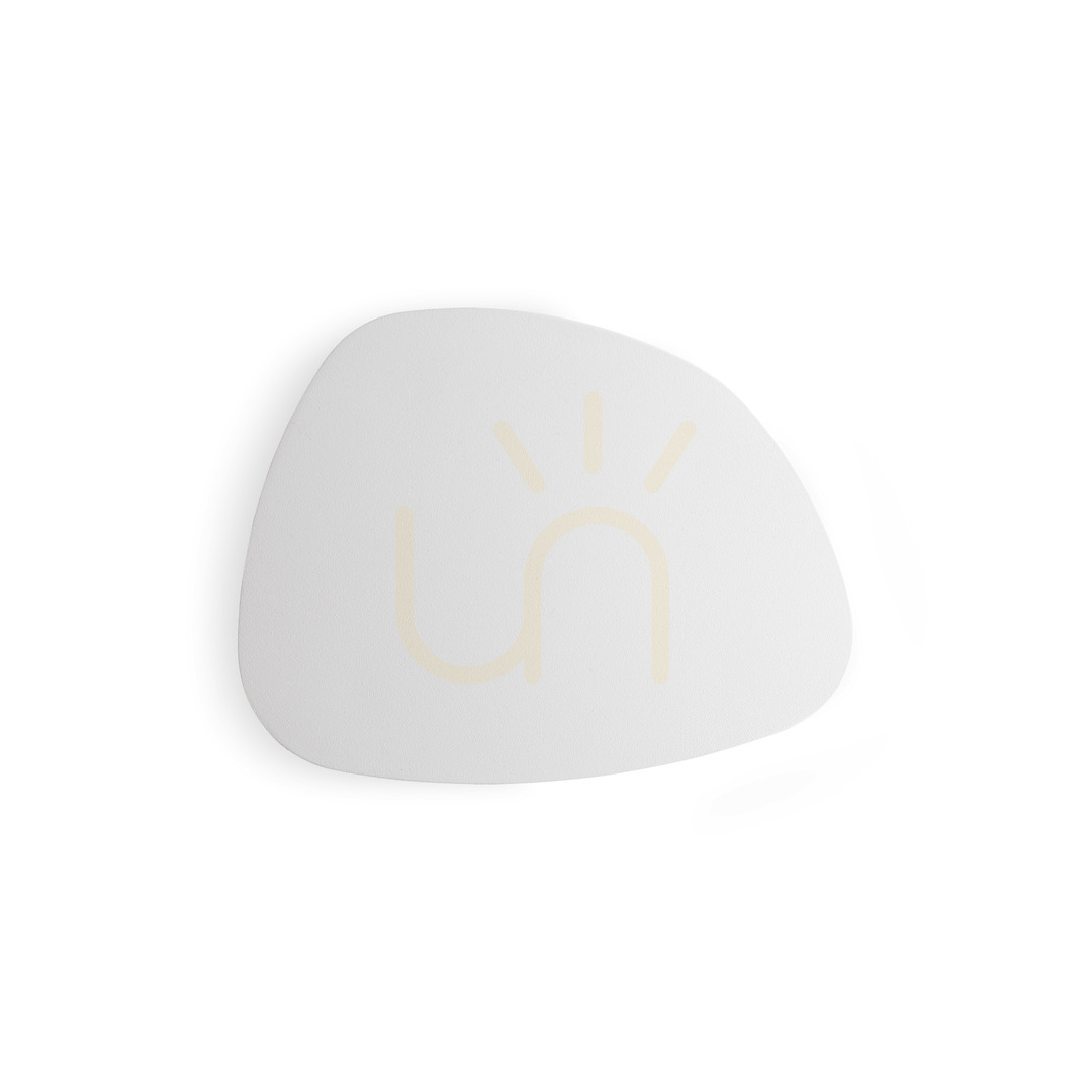 Wall Light Ideallux Peggy White LED 15W 25 cm Aluminum 257242