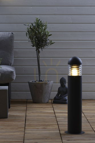 Check Outdoor Post Light Markslojd KURT Dark Gray 60 cm IP44 102571