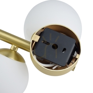 Wall Light Ideallux Perlage AP3 Fumé Black Glass 3xG9 271439 small 4
