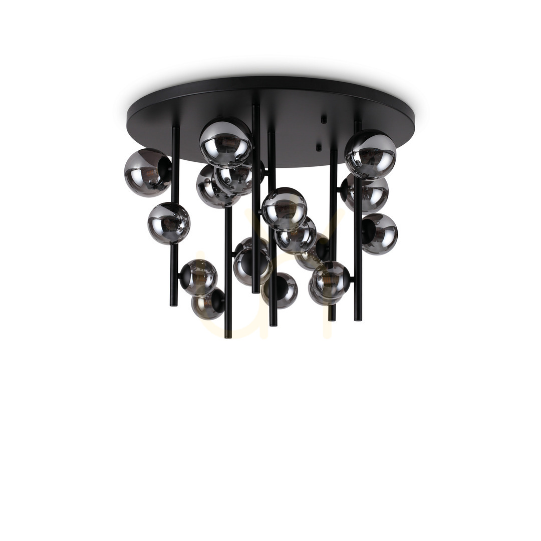 Plafon Ideallux Perlage PL18 Fume 70 cm 328386