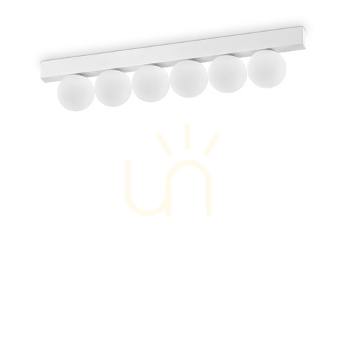Check Plafon Ideallux Ping Pong PL6 Bianco biały 43,5 cm 328256