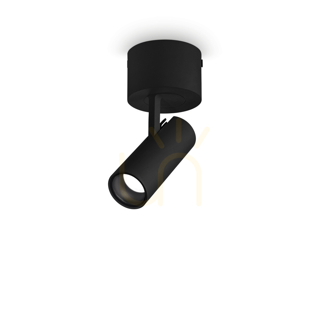 Plafon sufitowy Ideal Lux Play 268101 czarny LED 7W 7 cm