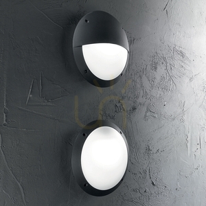 Outdoor Wall Lamp Ideallux Polar AP1 White 30 cm Resin E27 096667 small 3