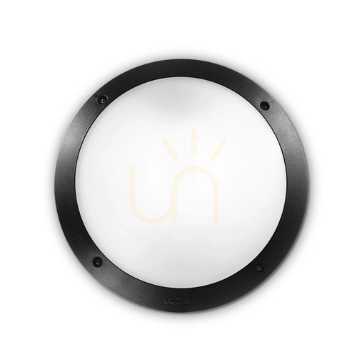 Check Outdoor Wall Lamp Ideallux Polar AP1 Black 30 cm E27 096674